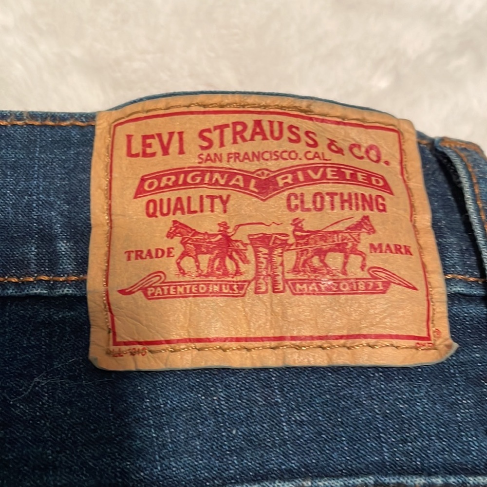 Levi's Dark Blue Boot Cut Women's Jeans - Picture 10 of 14